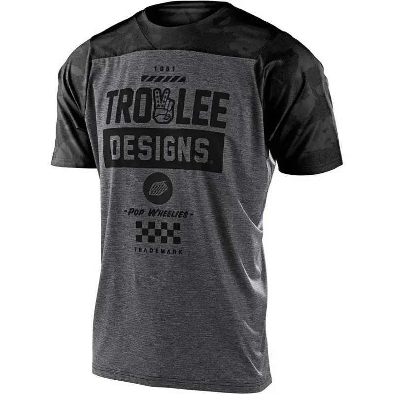 2021 Troy Lee Designs Skyline Short Sleeve Jersey in Grey
