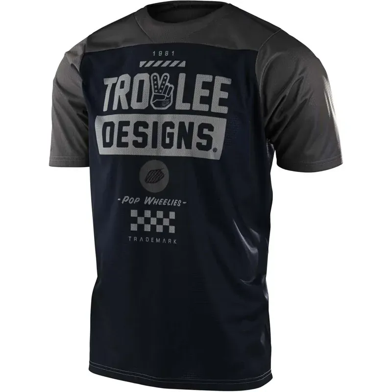 2021 Troy Lee Designs Skyline Short Sleeve Jersey in Blue