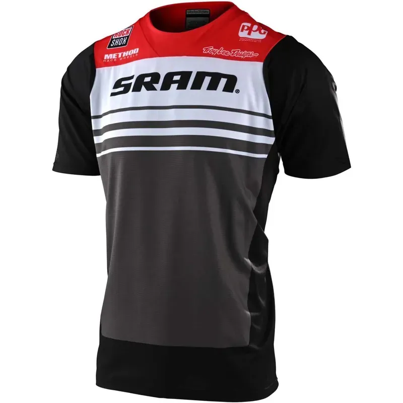 2021 Troy Lee Designs Skyline Short Sleeve Jersey in Black