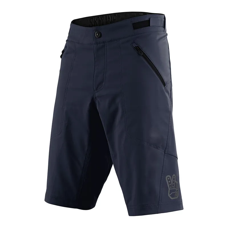 Troy Lee Designs Shell Only Skyline Shorts in Solid Navy
