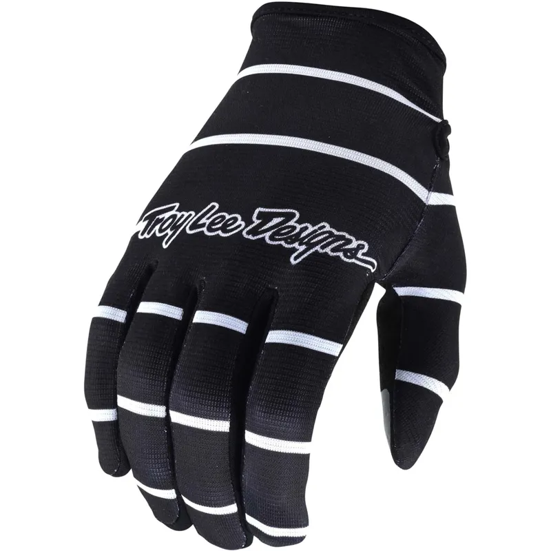 2021 Troy Lee Designs Flowline Gloves in Black 