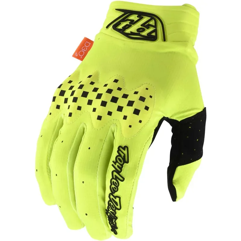 2021 Troy Lee Designs Gambit Gloves in Yellow 