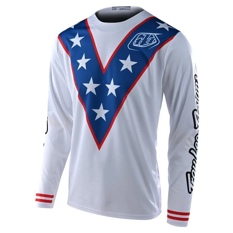 Troy Lee Designs GP Jersey in White/Blue