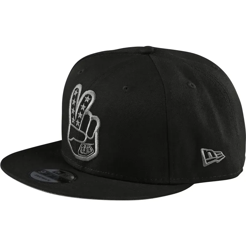 2020 Troy Lee Designs Peace Sign Snapback in Black
