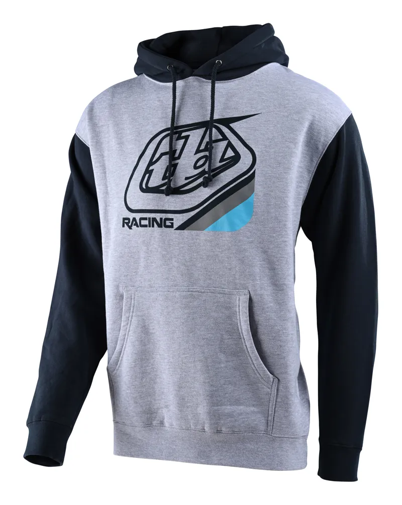 2021 Troy Lee Designs Precision 2.0 Pullover Hoodie in Grey