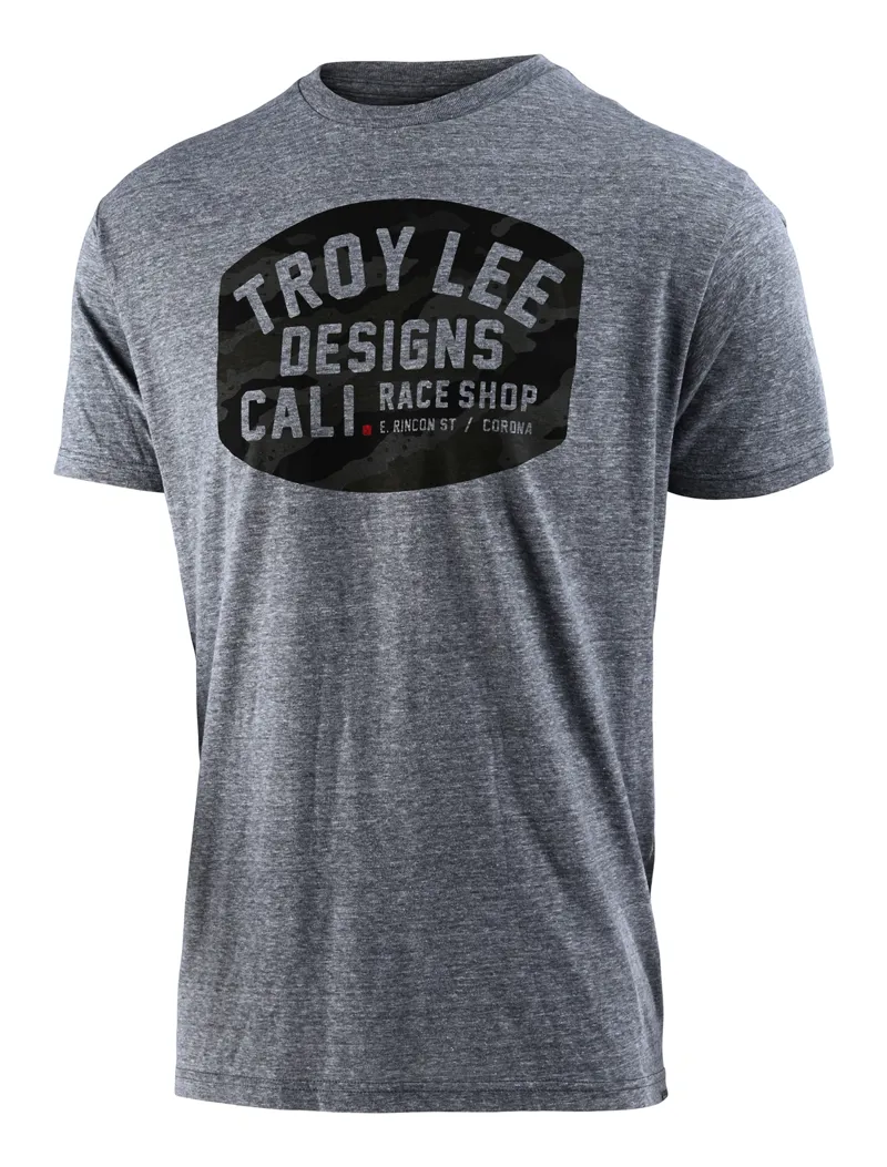 Troy Lee Designs Blockworks Tee 20 in Vintage Grey