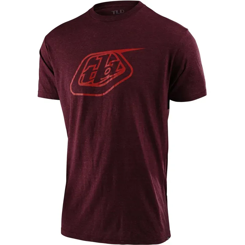 2021 Troy Lee Designs Logo Tee in Red