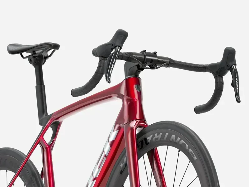 Trek Madone SL 6 Road Bike in Fury Red/Deep Smoke-3