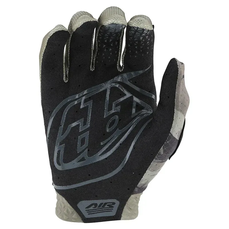 Troy Lee Designs Air Gloves in Brushed Camo Army Green-1
