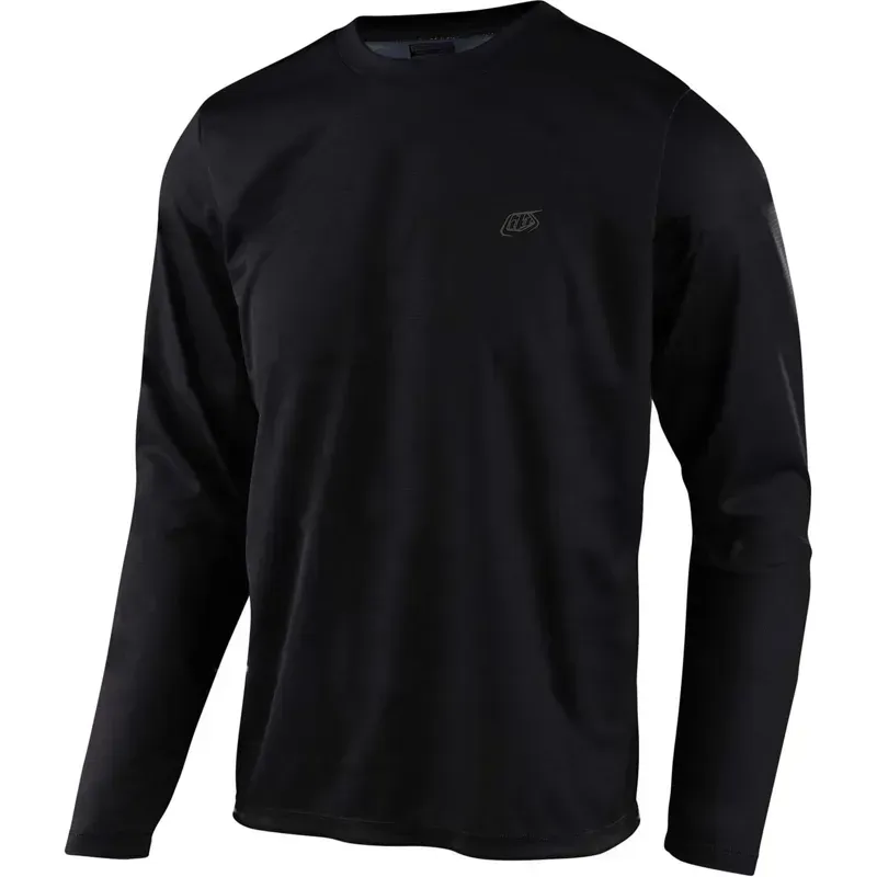 Troy Lee Designs Flowline Long Sleeve Jersey in Black