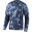 Troy Lee Designs Flowline Long Sleeve Jersey in Plot Charcoal