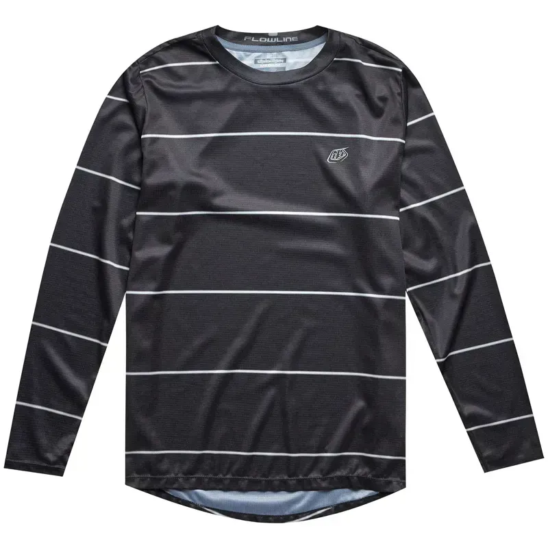 Troy Lee Designs Flowline Long Sleeve Jersey in Revert Black