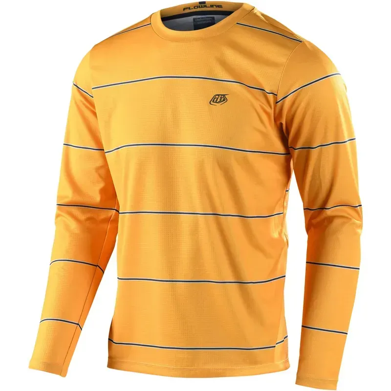 Troy Lee Designs Flowline Long Sleeve Jersey in Revert Honey