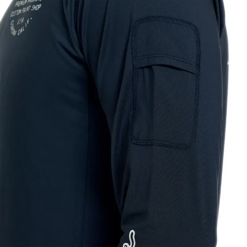 Troy Lee Designs Ruckus Long Sleeve Ride Jersey in Pressed Carbon-8