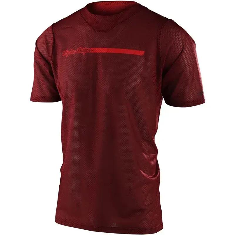 Troy Lee Designs Skyline Air Short Sleeve Jersey in Channel Brick