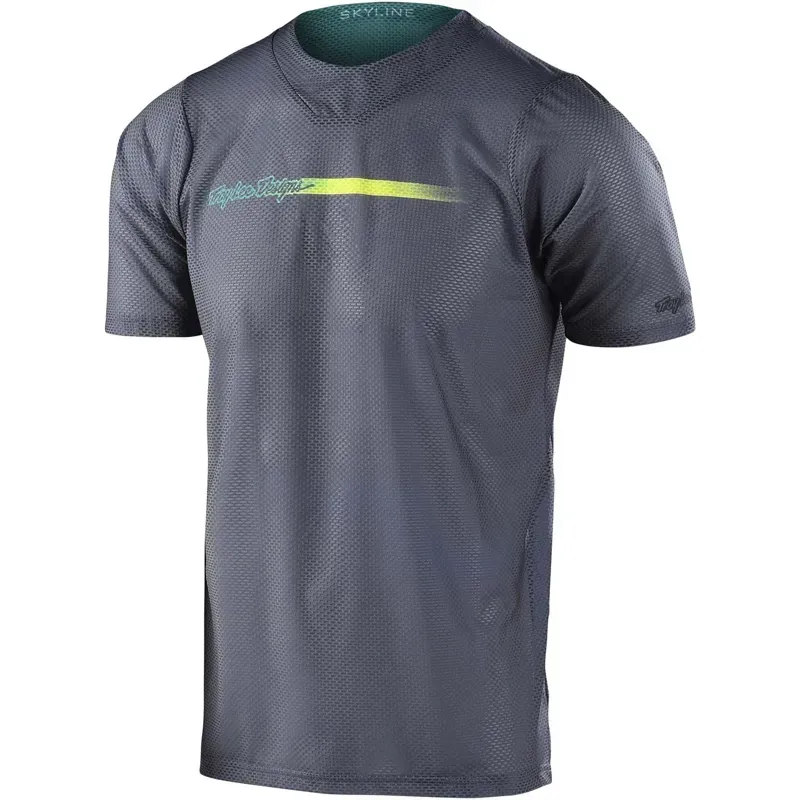 Troy Lee Designs Skyline Air Short Sleeve Jersey in Channel Grey