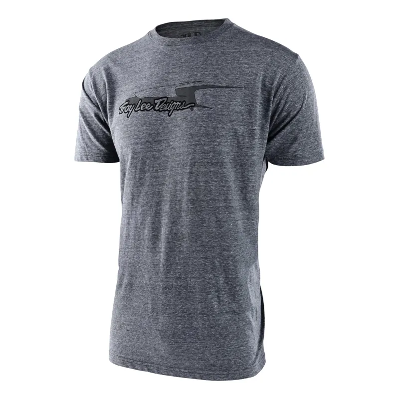 Troy Lee Designs 40th Holiday Aero SS T-Shirt in Vintage Grey