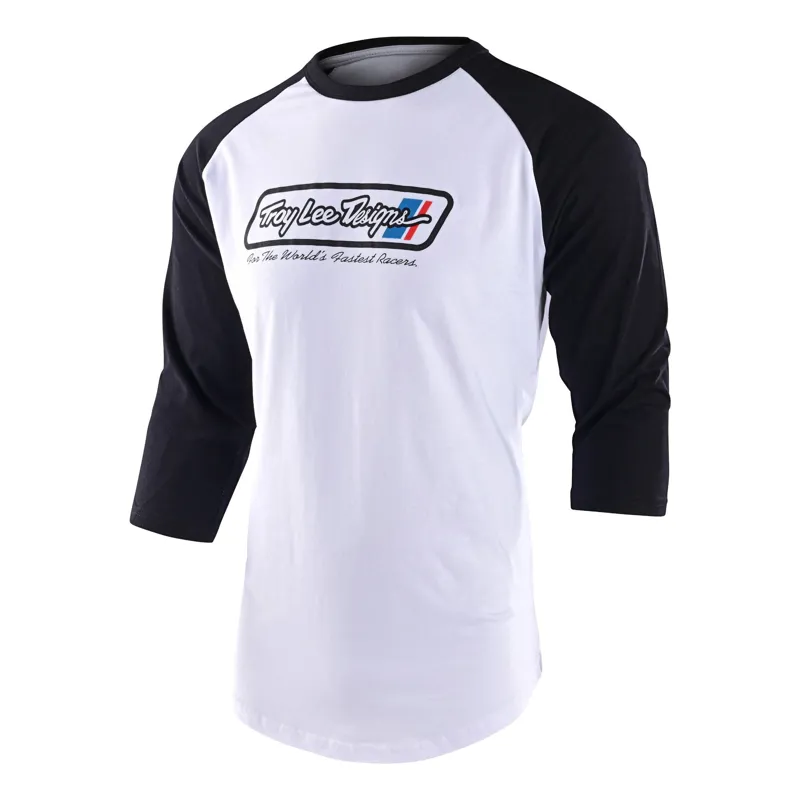 Troy Lee Designs 40th Holiday Go Faster Raglan in White