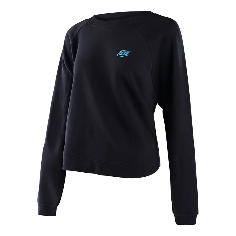 Troy Lee Designs 40th Holiday Women's Crop Top Pullover in Grey