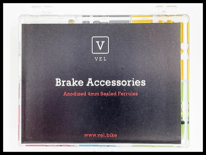 Vel Anodized Sealed Cable Ferrules Kit 4mm Assorted Colours-1