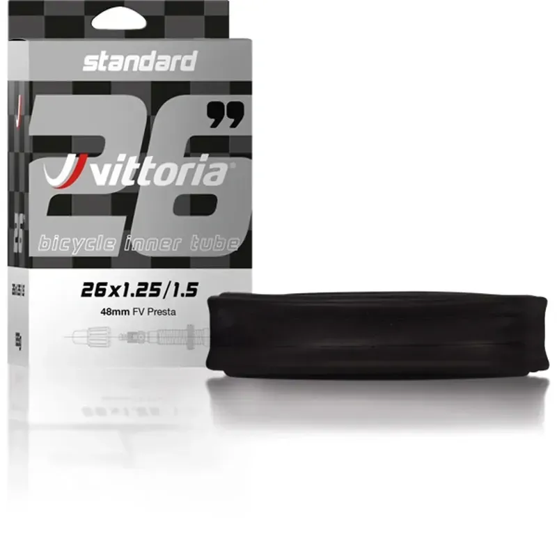 Vittoria Standard Butyl Inner Tube in Black