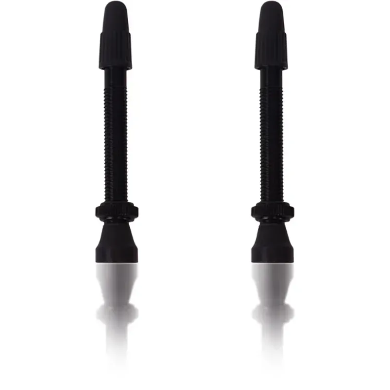 Vittoria Tubeless Alloy Valve Set in Black