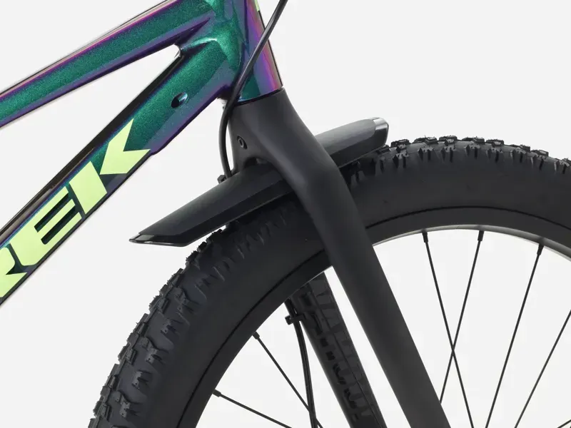 Trek Wahoo 24 Trail Kids Hybrid Bike in Emerald Iris-3