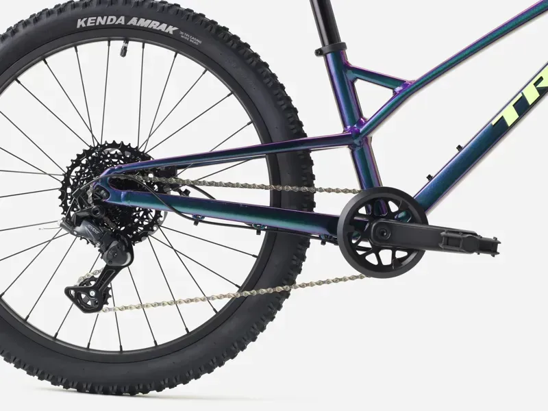 Trek Wahoo 24 Trail Kids Hybrid Bike in Emerald Iris-4
