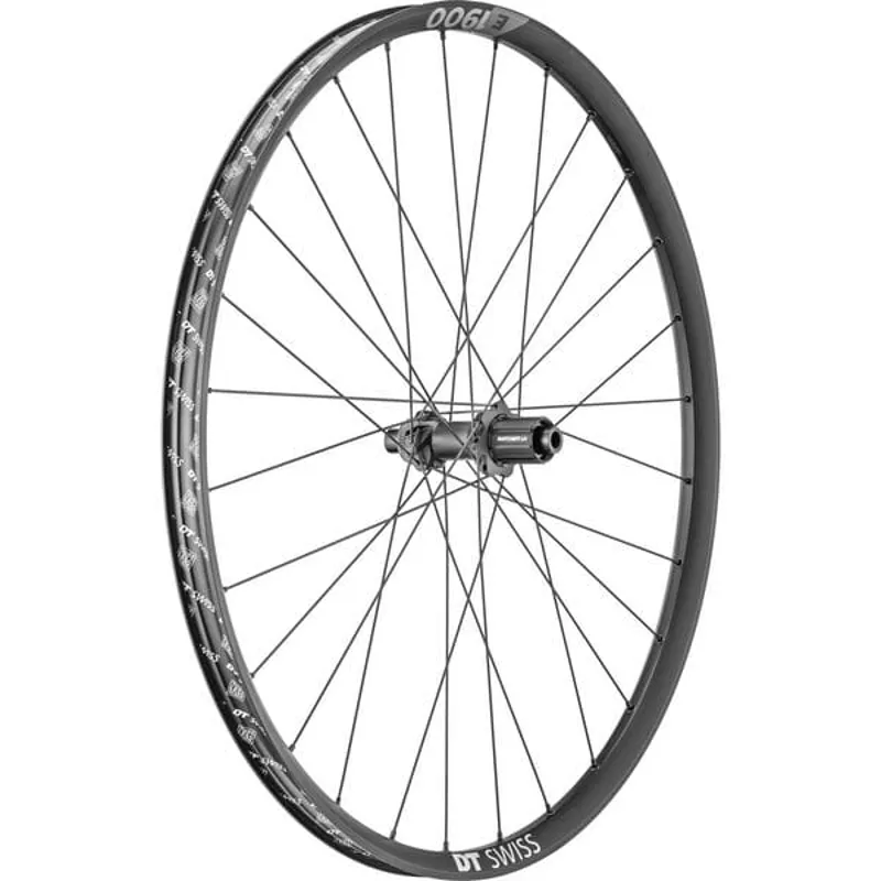 DT Swiss E1900R 29in BOOST Shimano Rear Wheel in Black-1