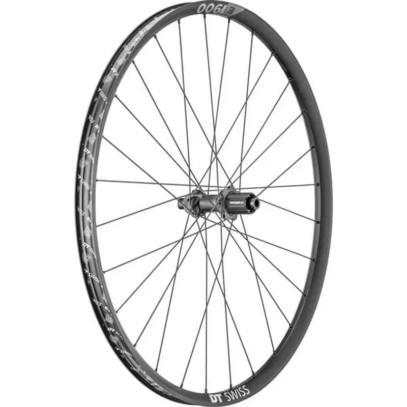 DT Swiss E1900R 27.5in Shimano Rear Wheel in Black-1