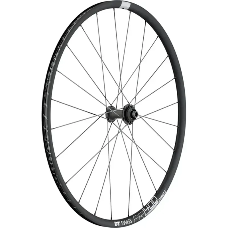 DT Swiss PR1400 DICUT Disc Brake Front Wheel in Graphite