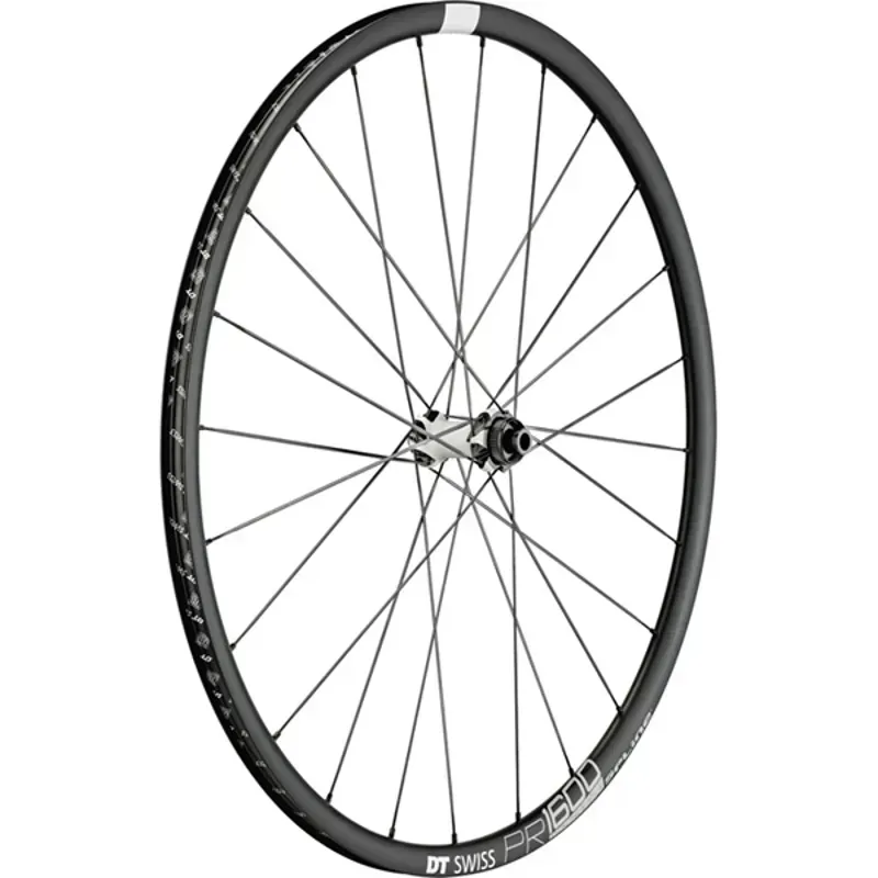 DT Swiss PR1600 SPLINE Disc Brake Front Wheel in Black