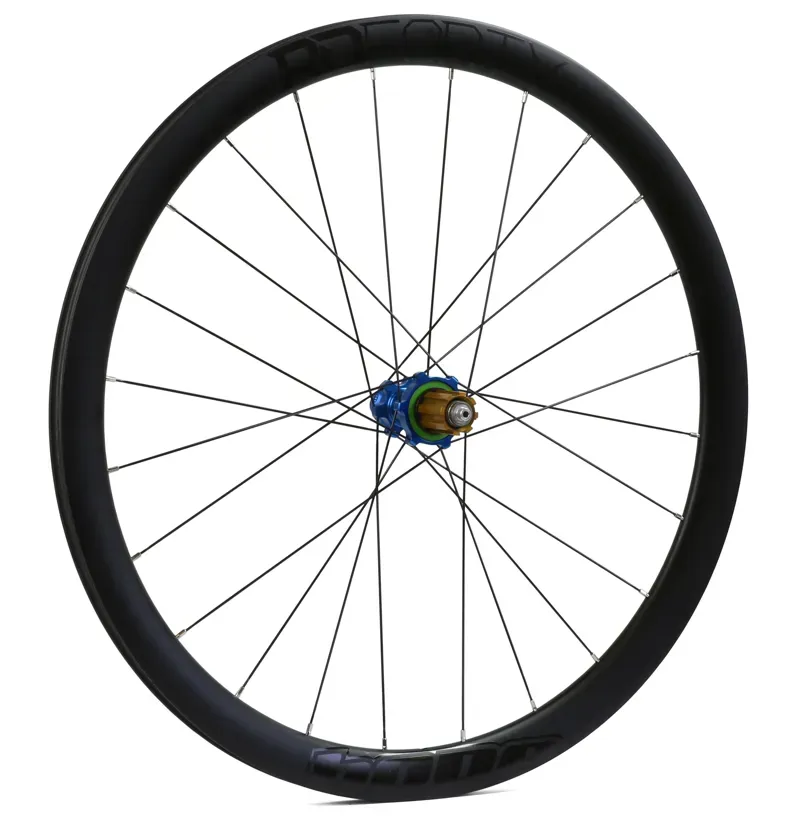 Hope RD40 RS4 Centre Lock Carbon Rear Wheel in Blue