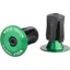 Wolf Tooth Alloy Bar End Plugs in Green