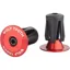 Wolf Tooth Alloy Bar End Plugs in Red