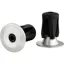 Wolf Tooth Alloy Bar End Plugs in Silver