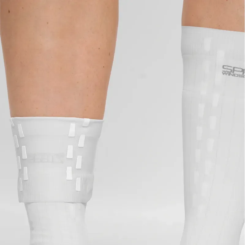 Spatzwear Windsock Pro Oversocks in White-4
