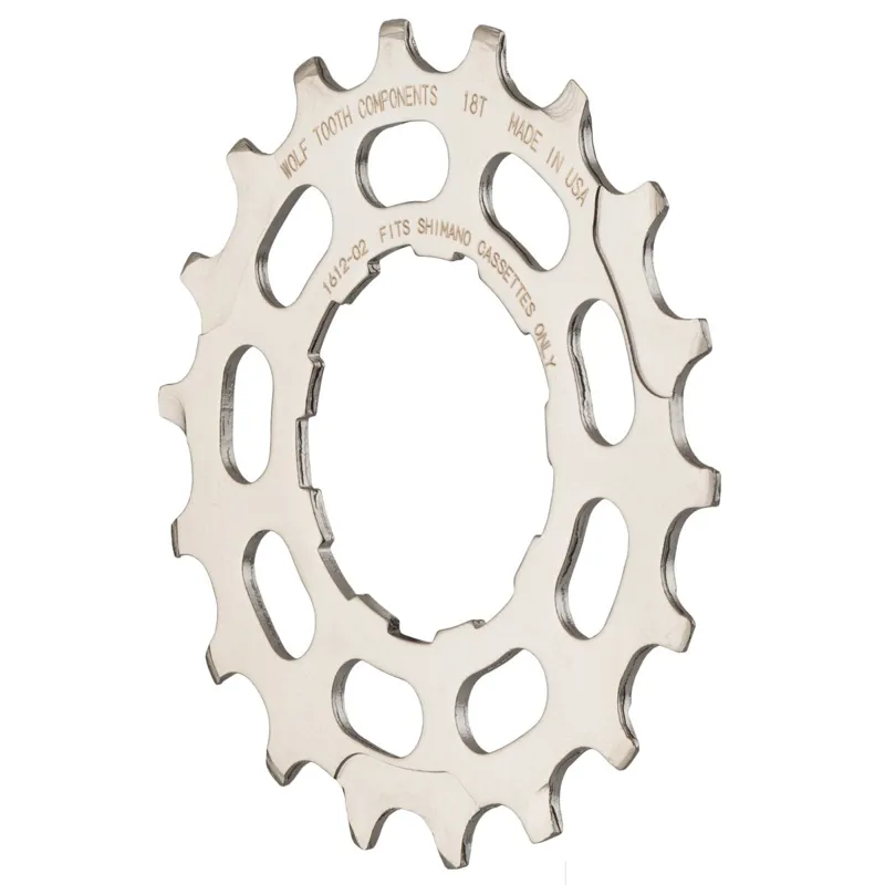 Wolf Tooth Stainless Steel  Single Speed Cog