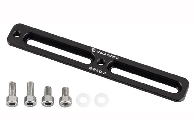 Wolf Tooth B-RAD 2 Slot Mounting Base in Black