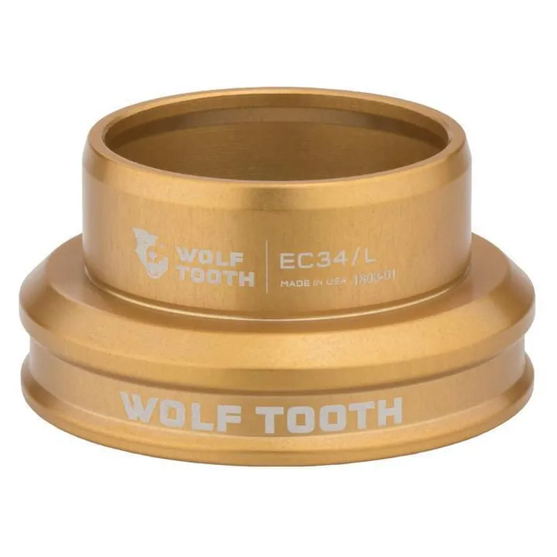 Wolf Tooth Performance EC34/30 External Cup Headset in Gold