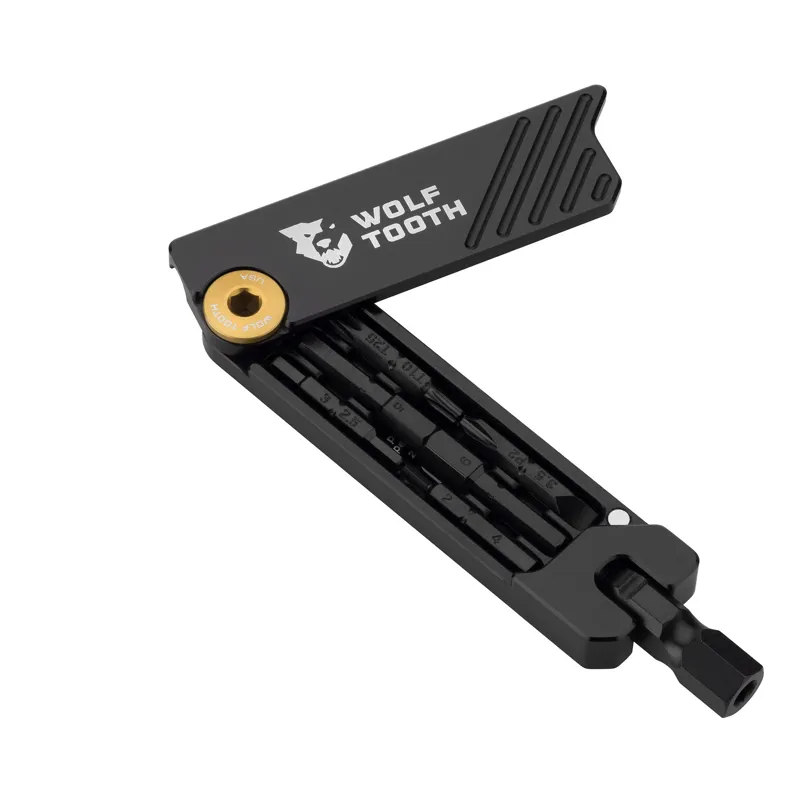 Wolf Tooth 6-Bit Hex Wrench Multi Tool in Gold
