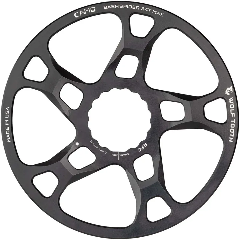Wolf Tooth CAMO Bash Spider M5 Offset / Black