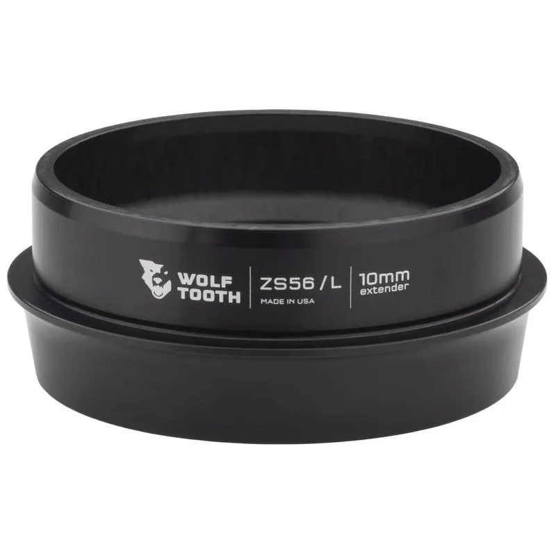 Wolf Tooth ZS56/40 Lower 10mm Extended Headset in Black