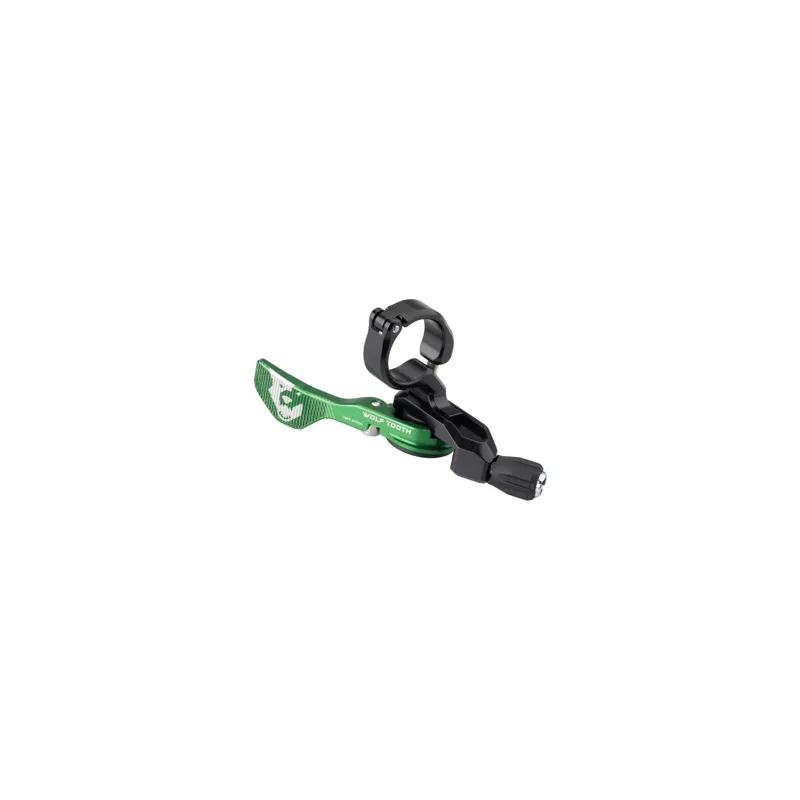 Wolf Tooth ReMote Light Action Ltd 22.2mm Dropper Lever in Green